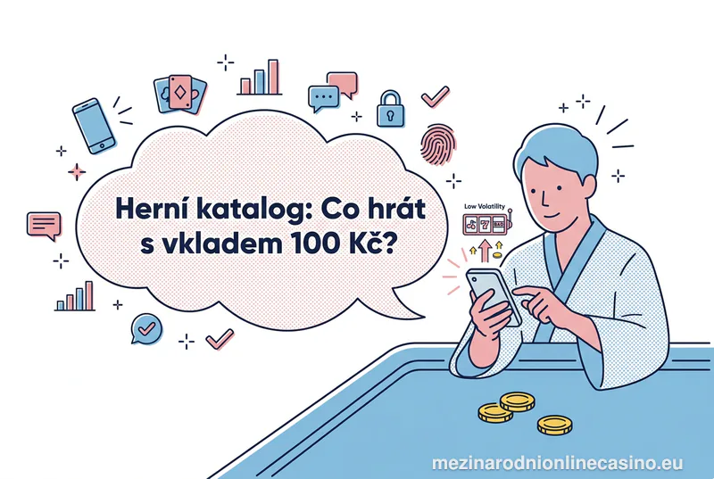 Herní katalog: Co hrát s vkladem 100 Kč?