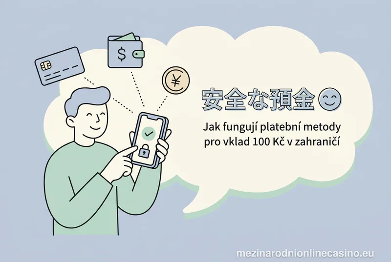 Jak fungují platební metody pro vklad 100 Kč v zahraničí