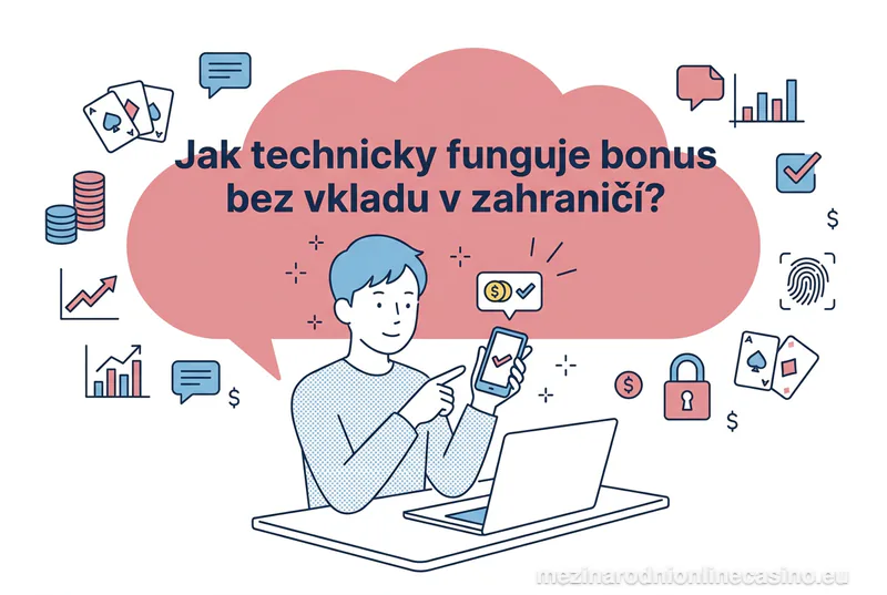 Jak technicky funguje bonus bez vkladu v zahraničí?
